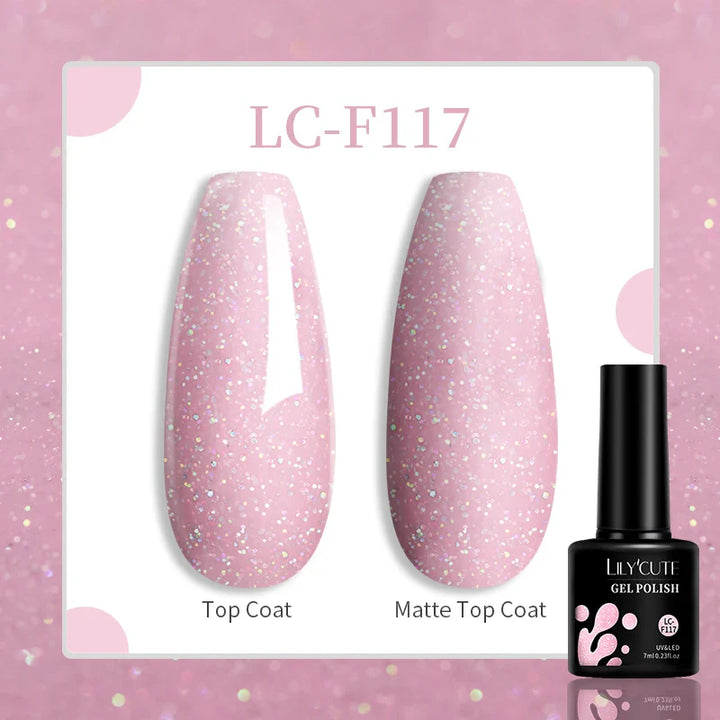 Rynx |7ML Snowlight Cat Magnetic Gel Nail Polish Grow-In-Dark Reflection Glitter Laser Semi-Permanent Soak Off UV Gel Nail Polish