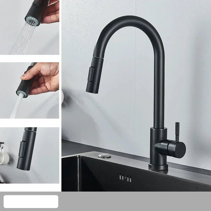 Lisslune | FlexStream – Flexible Kitchen Faucet