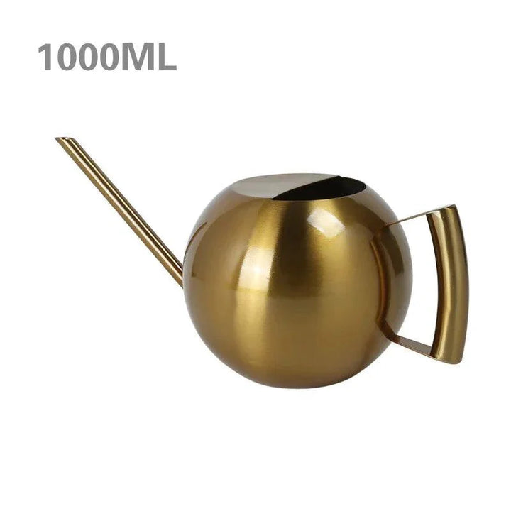 Lisslune | Stylish Stainless Steel Watering Can with Extended Spout - Perfect for Plant Care