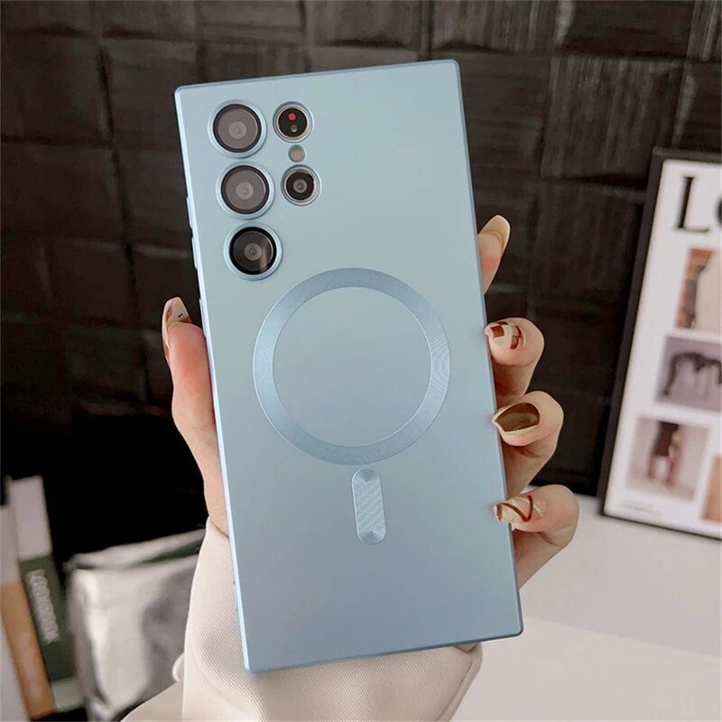 Lisslune | Magnetic charging case for Samsung Galaxy