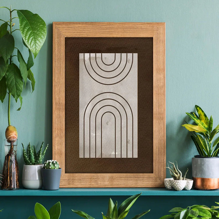 Lisslune | Line Canvas Poster