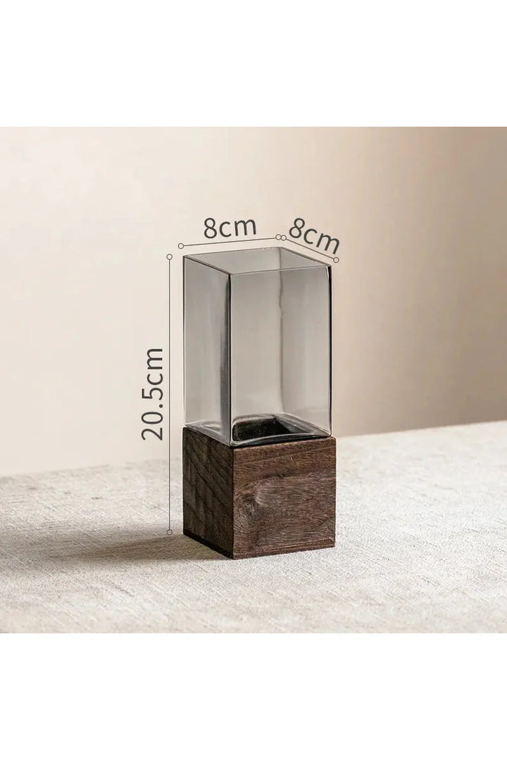 Lisslune | Wood Plant Pot