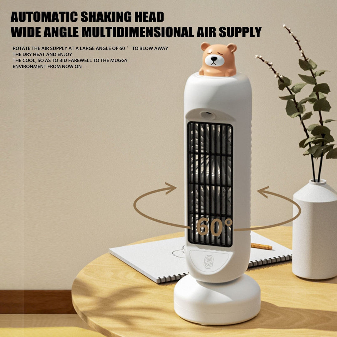 Lisslune | Mini Bear Air Cooler Humidifier Fan