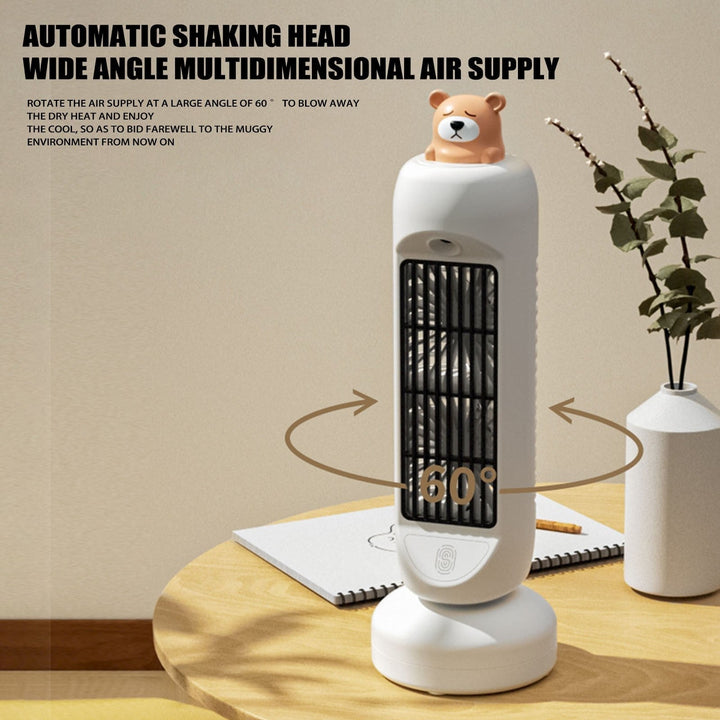 Lisslune | Mini Bear Air Cooler Humidifier Fan