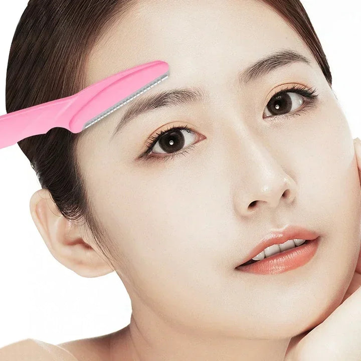 Rynx | 1/3/5pcs Eyebrow Razor New Safe Eyebrow Scraper Eyebrow Knife for Female Beginners Student Girls Face Razor Face Hair Remover