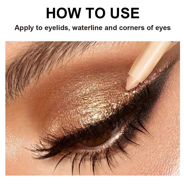 Rynx | 1PC waterproof pearl eye pencil holds glitter shimmer eyeshadow highlighter pen eye makeup tools