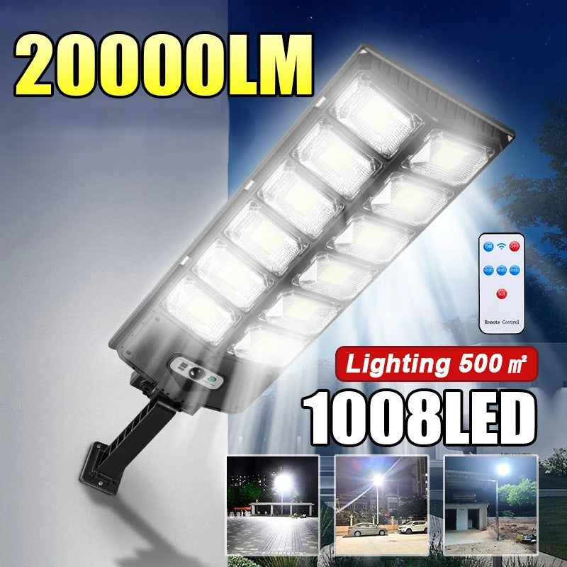 Lisslune | Motion Sense High Lumen Solar Outdoor Lamp