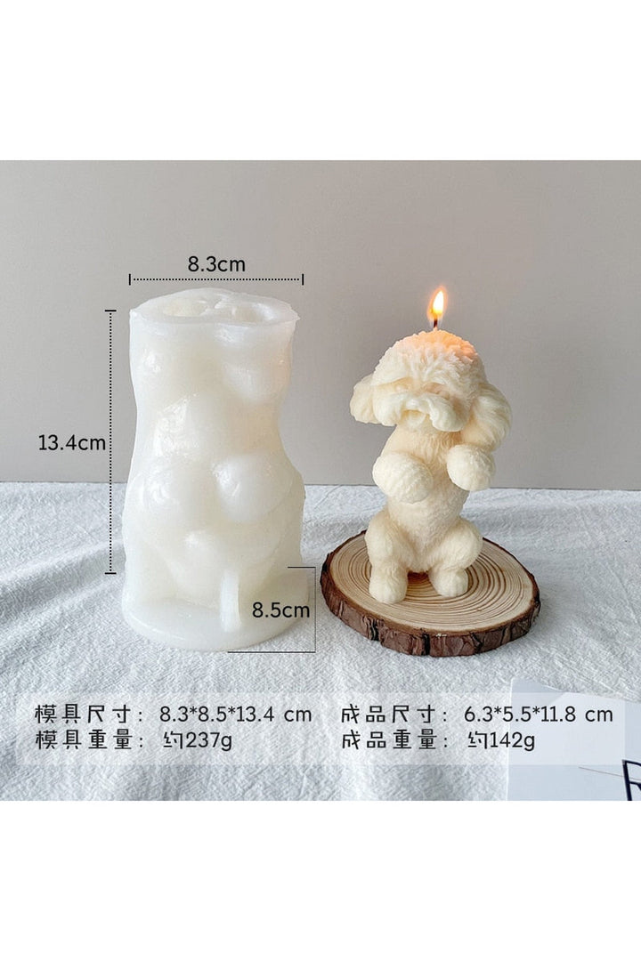 Lisslune | Dog Candle Shape