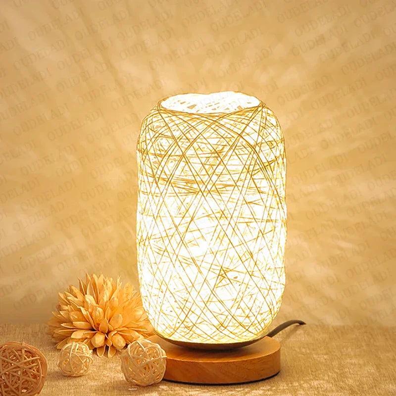 Lisslune | WoodLuxe - Rattan-Inspired Table Light