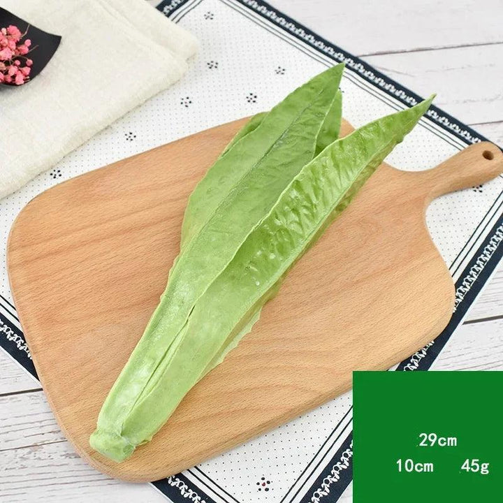 Lisslune | Life-Size Kitchen Vegetable Display Models - Decorative Artificial Ornaments for Culinary Education