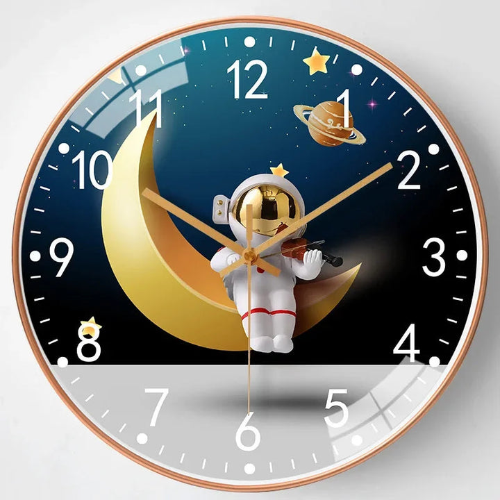 Lisslune | ScandiTick Elegant Wall Clock – Modern Design for Every Interior