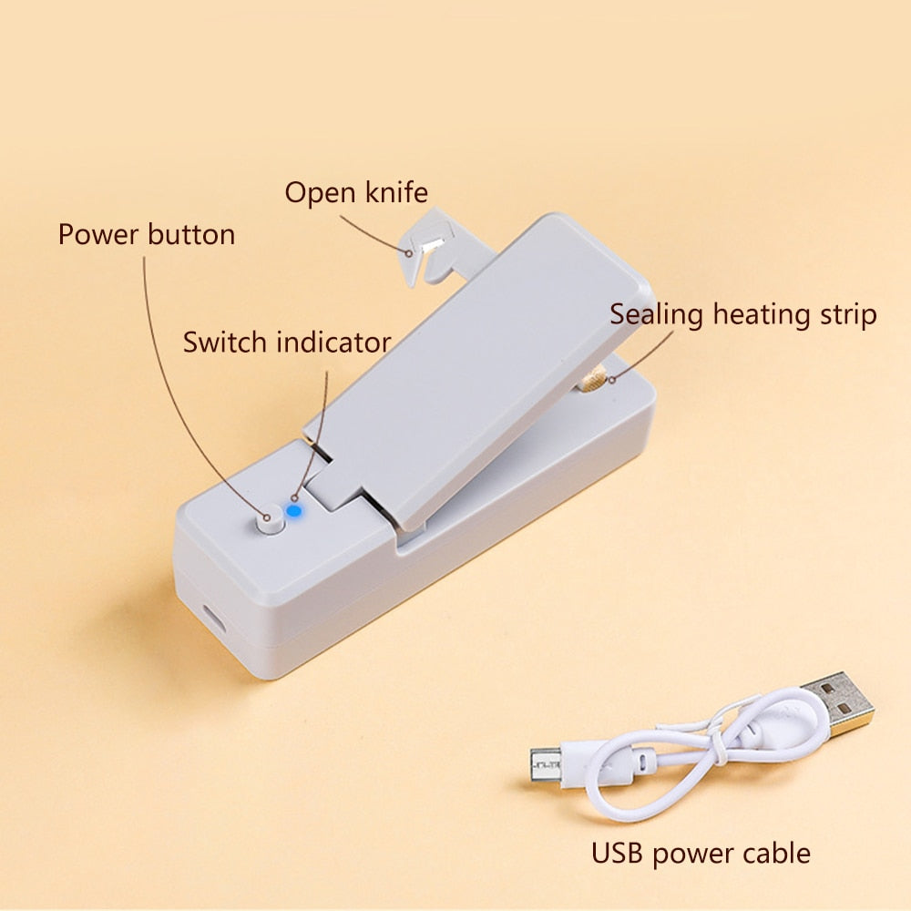 Lisslune | Chargeable USB Bag Sealer