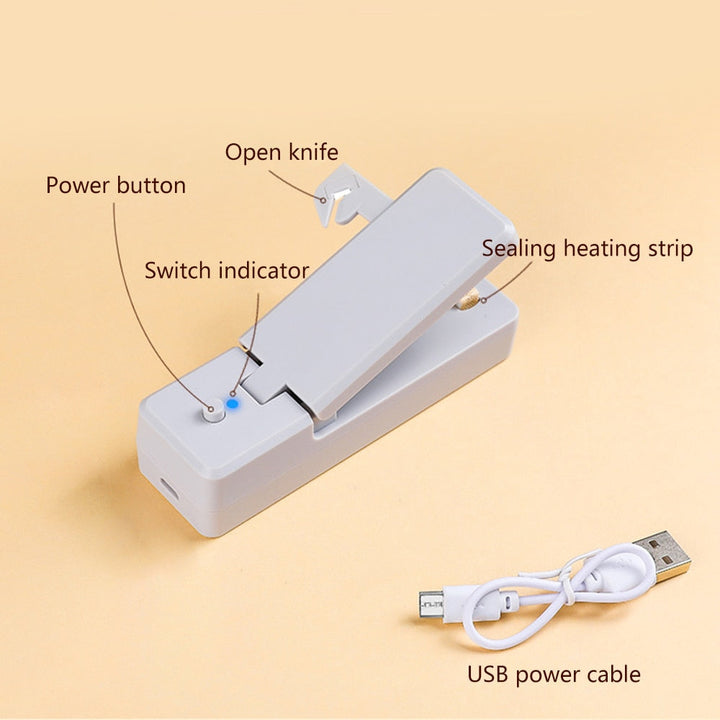 Lisslune | Chargeable USB Bag Sealer