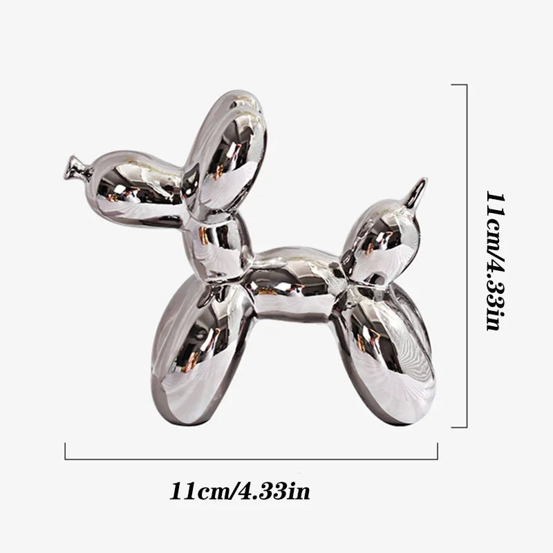 Lisslune | – Small dog sculpture made of balloons