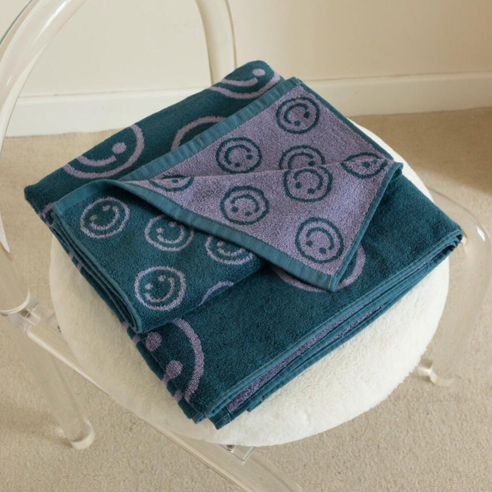 Lisslune | Double-sided Smiley Towel
