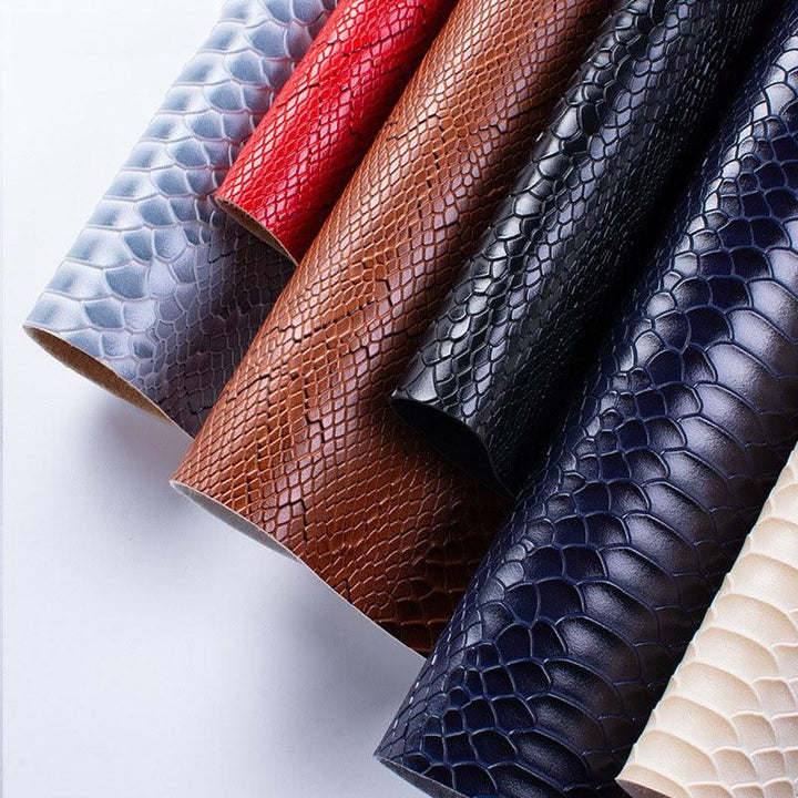 Lisslune | Serpent-themed Synthetic Leather Bag Craft Set - Essential DIY Supplies