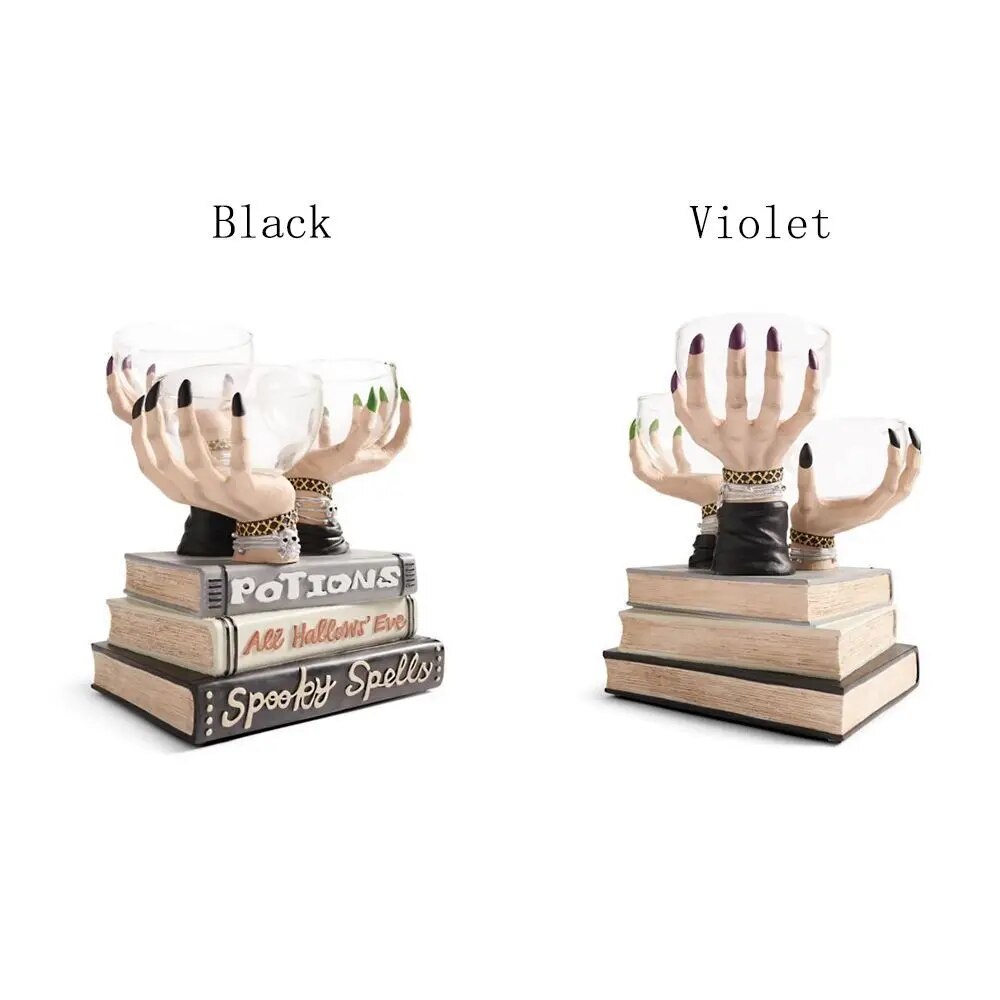 Lisslune | Witch Hand Vintage Resin Party Snack Holder