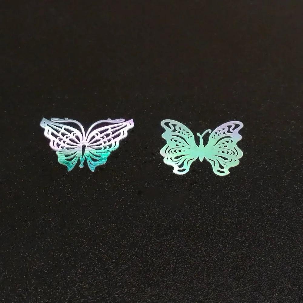 Lisslune | Iridescent Abalone Shell Art Flakes for Creative Masterpieces