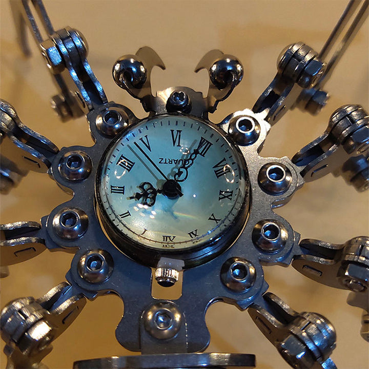 Lisslune | Robot spider Stainless Steel Mechanical Clock