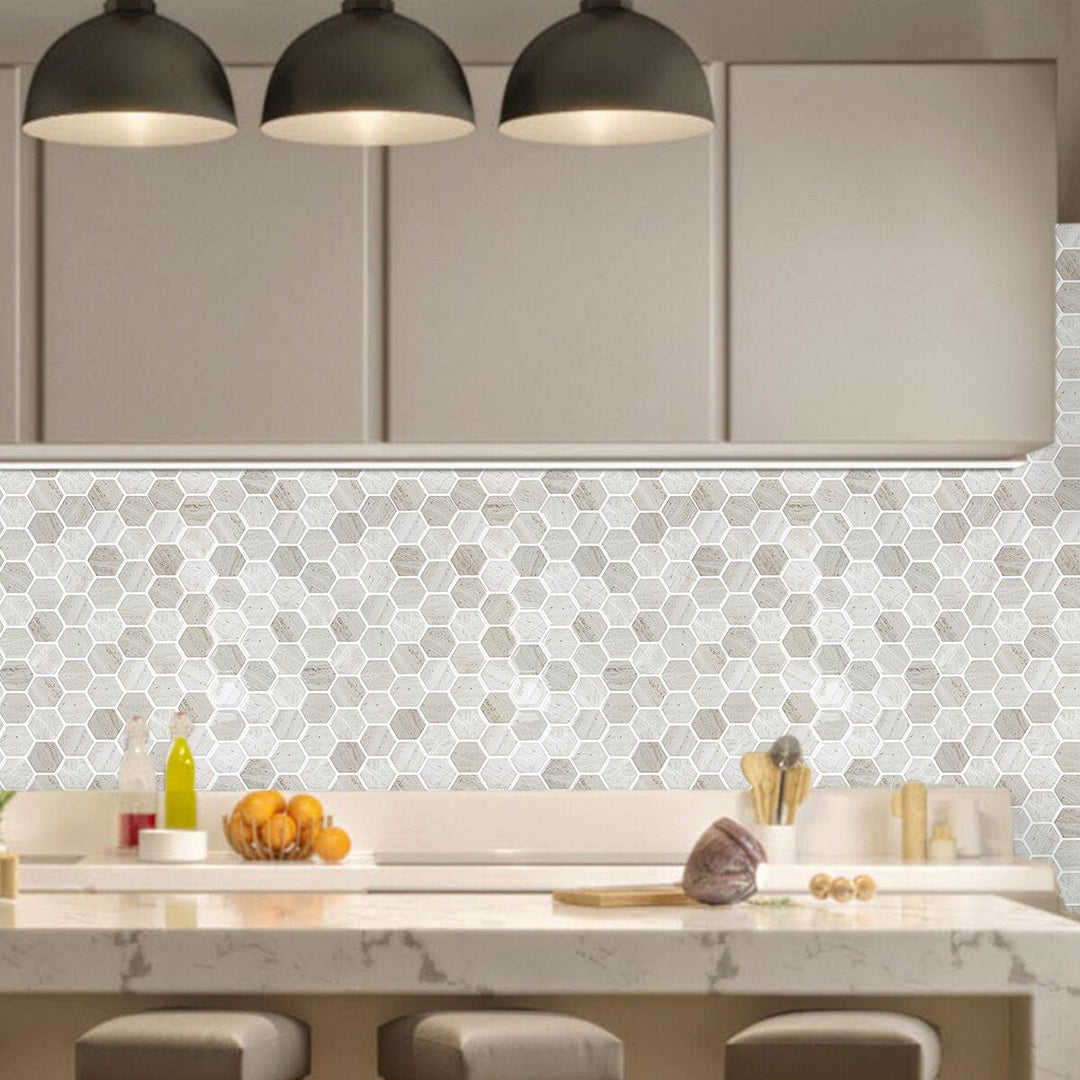 Lisslune | 3D Self-Adhesive Hexagonal Wall Stickers