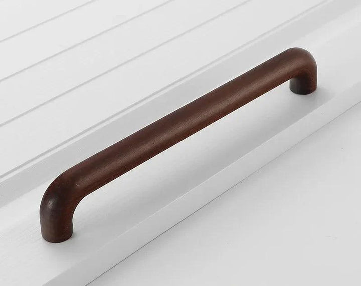 Lisslune | Chic Wooden Cabinet Knobs - Distinctive Walnut & Beech Drawer Handles for Elegant Home Interiors