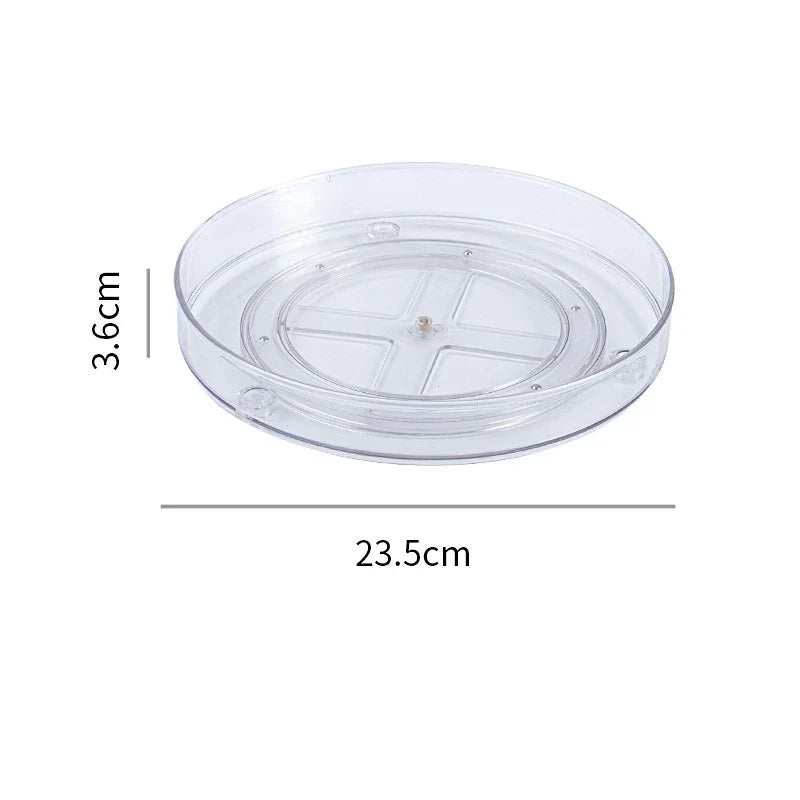 Rynx | Desk Cosmetic Shelf Rotatable Bathroom Shelf Large Capacity Perfume Aromatherapy Skin Care Product Storage Shelf Organizer