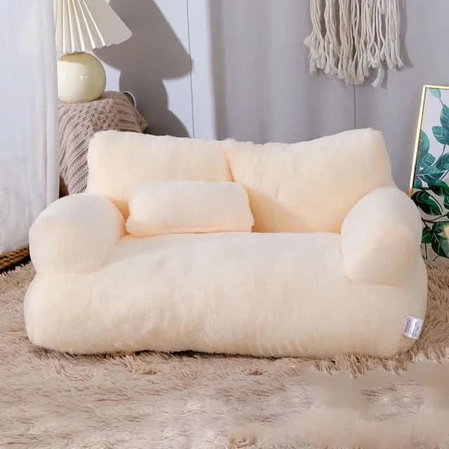 Lisslune | FLUFFYCOMFORT – Luxurious pet sofa made of plush for maximum relaxation comfort