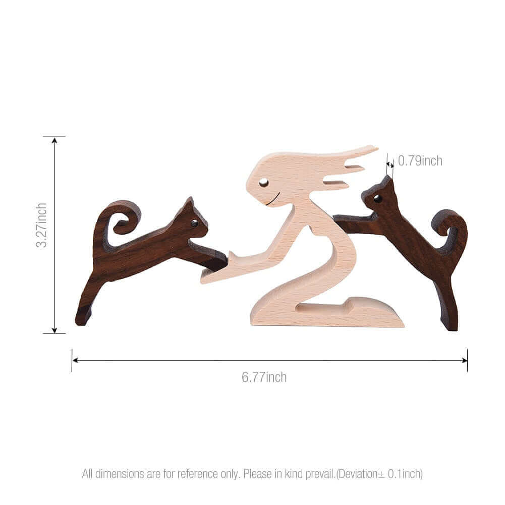 Lisslune | Danish Wooden Animal Ornaments