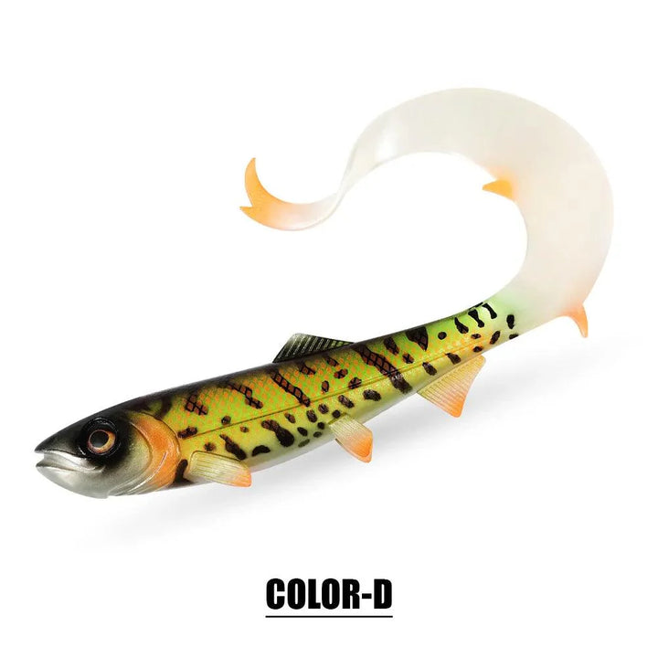 Lisslune | Eel-Inspired Trophy Pike Firebomb Swimbait - Premium Fishing Lure