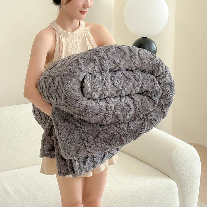 Lisslune | Diamond plush blanket