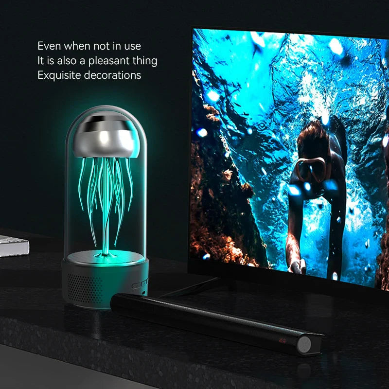 Lisslune | Jellyfish Portable Powerful Colorful Speaker Night Lamp