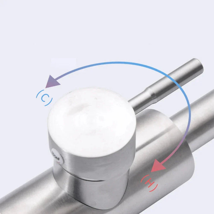 Lisslune | MixStream - Modern Stainless Steel Faucets