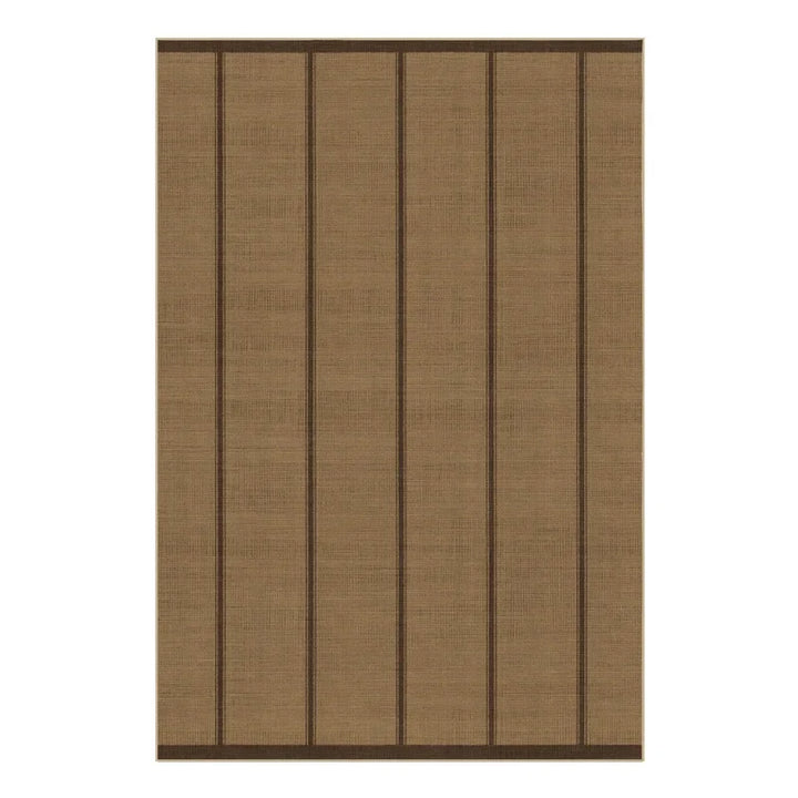Rynx | Brown Living Room Area Rug Minimalist Check Pattern Bedroom Rug Geometric Pattern Home Dedicated Rug Creative Art Design Rug