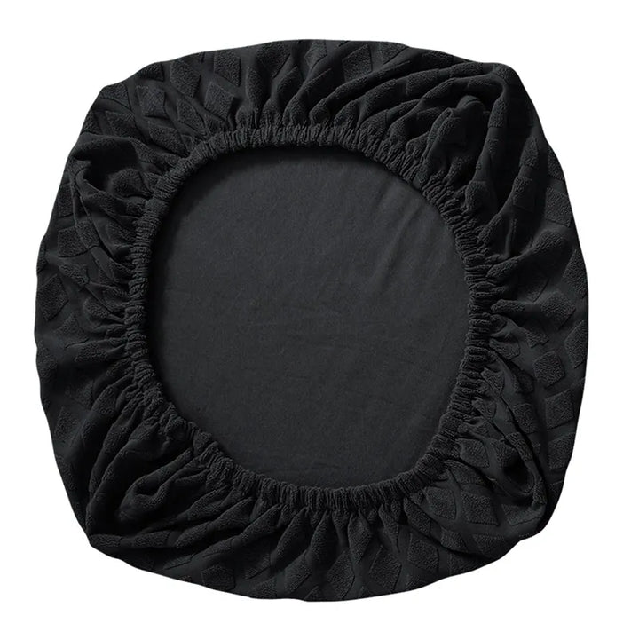 Lisslune | Spandex elastic office chair cover Jacquard seat covers pineapple mesh fleece protective cover elastic computer seat protector