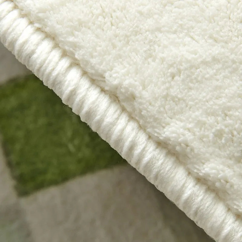 Rynx | Creative Style Rugs for Living Room Luxury Bedroom Decor Puzzle-Shaped Rug Home Plush Doormat Fluffy Soft Washable Rug