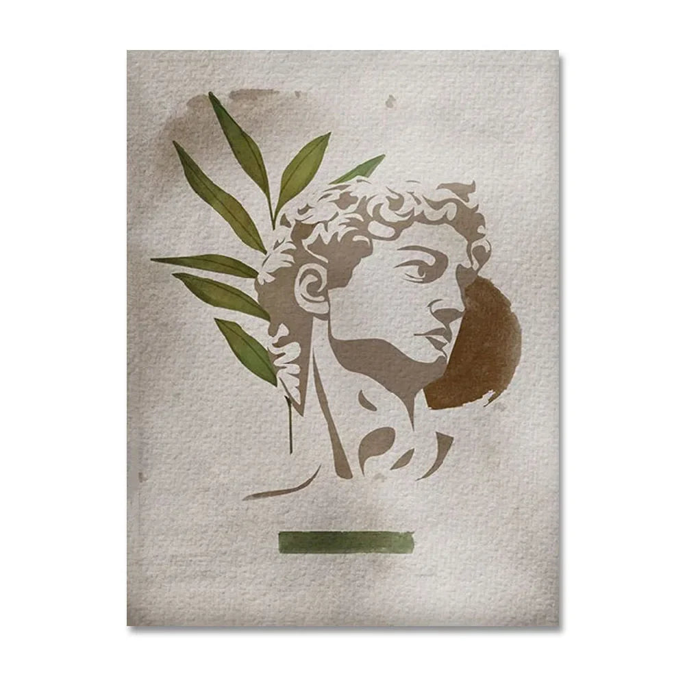 Lisslune | Line Canvas Poster