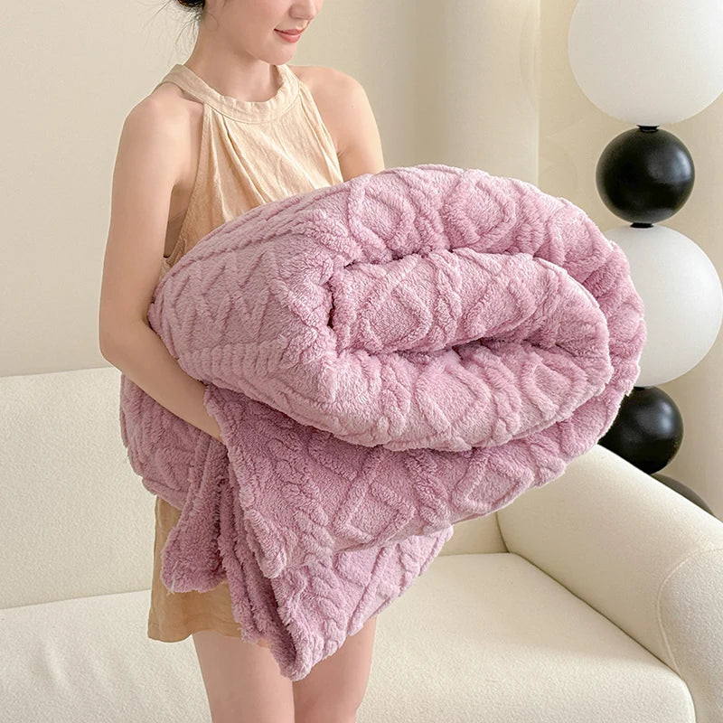 Lisslune | Diamond plush blanket