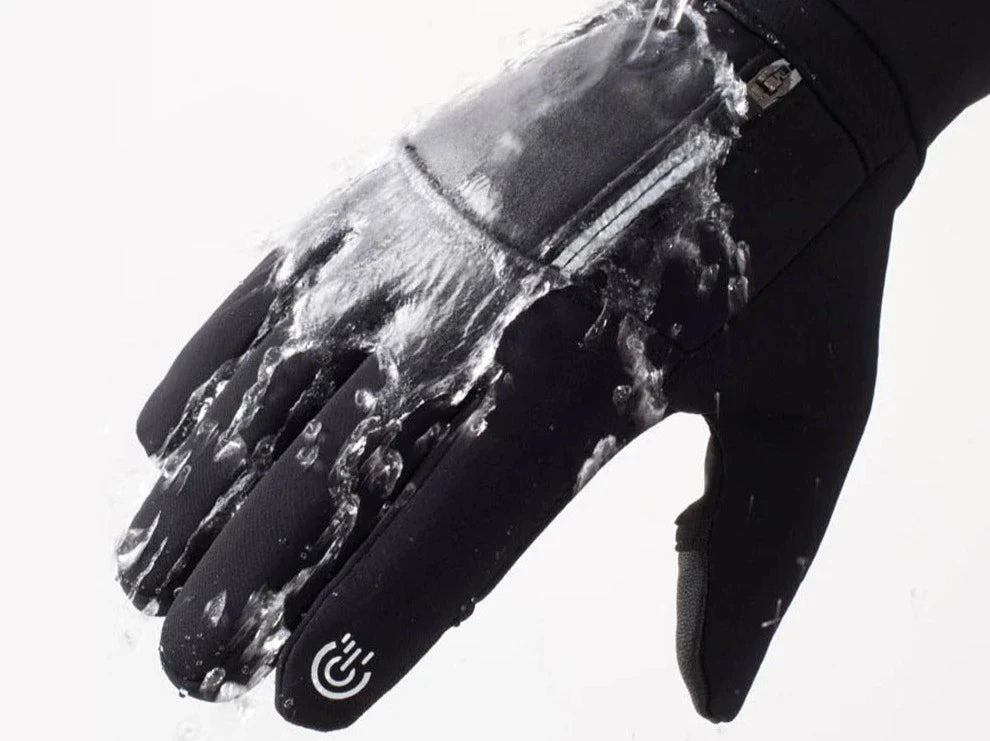 Lisslune | Waterproof Touchscreen Gloves with Foldable Thumb and Index Finger