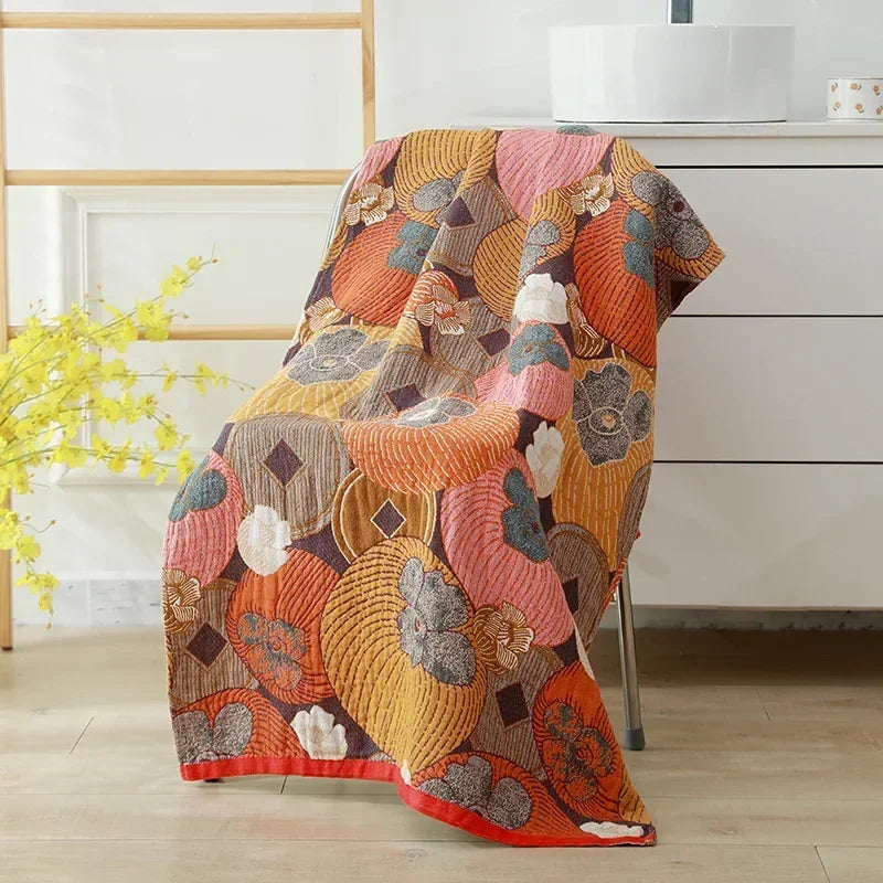 Lisslune | botanical print blanket