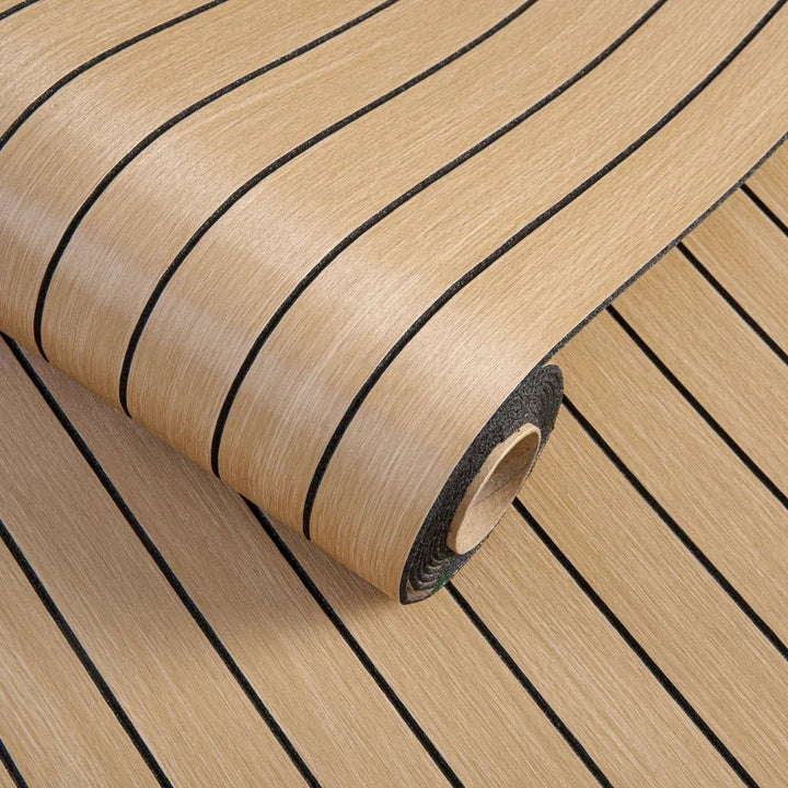 Lisslune | Easy Apply Wood Effect Home Wall Panel Sticker