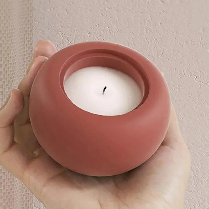 Lisslune | Fruit-shaped DIY Silicone Candle Pot Mold for Jewelry Storage and Home Decoration