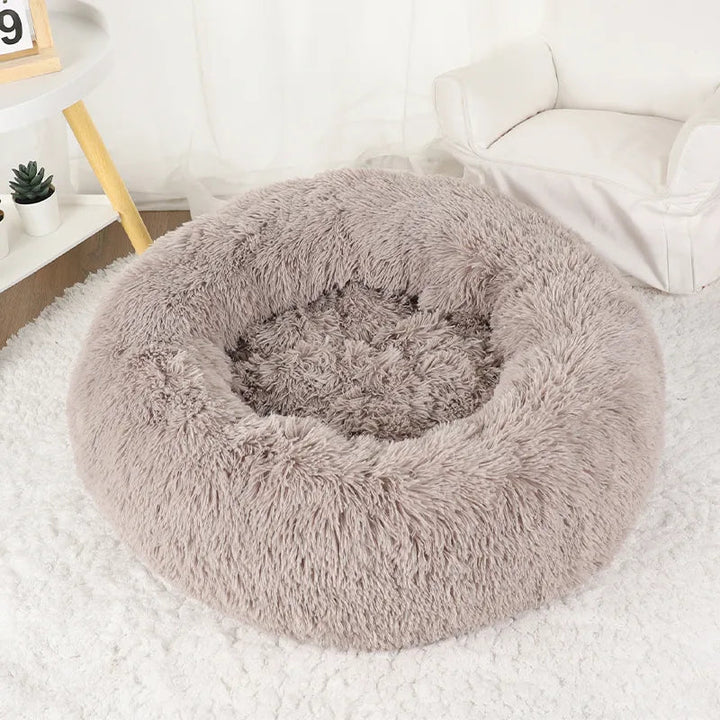 Lisslune | Calming Comfort Pet Bed | Breathable Plush Material
