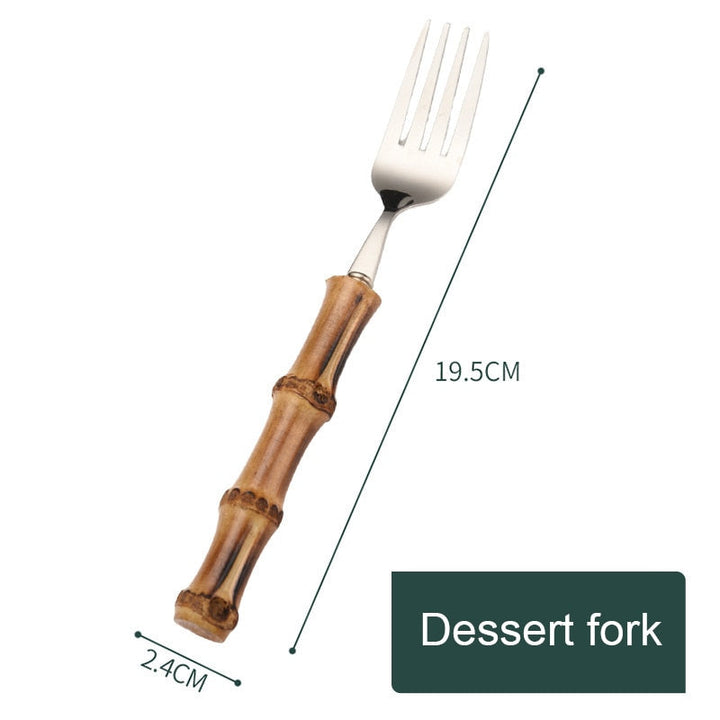 Lisslune | Creative Retro Bamboo Cutlery