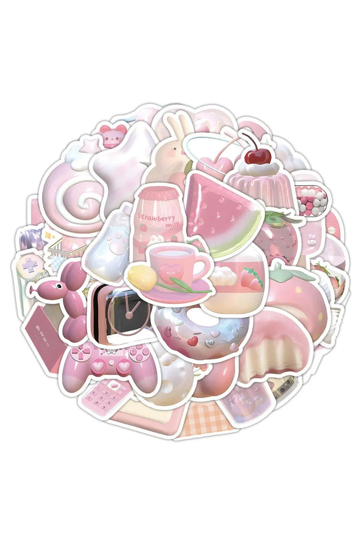 Lisslune | Pink Dream 3D Sticker