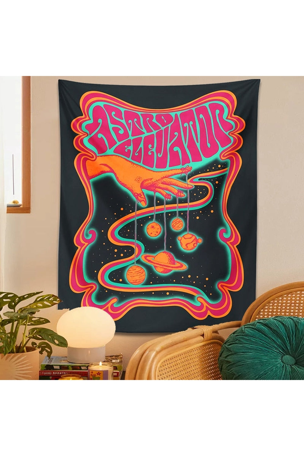 Lisslune | Planet Wall Tapestry