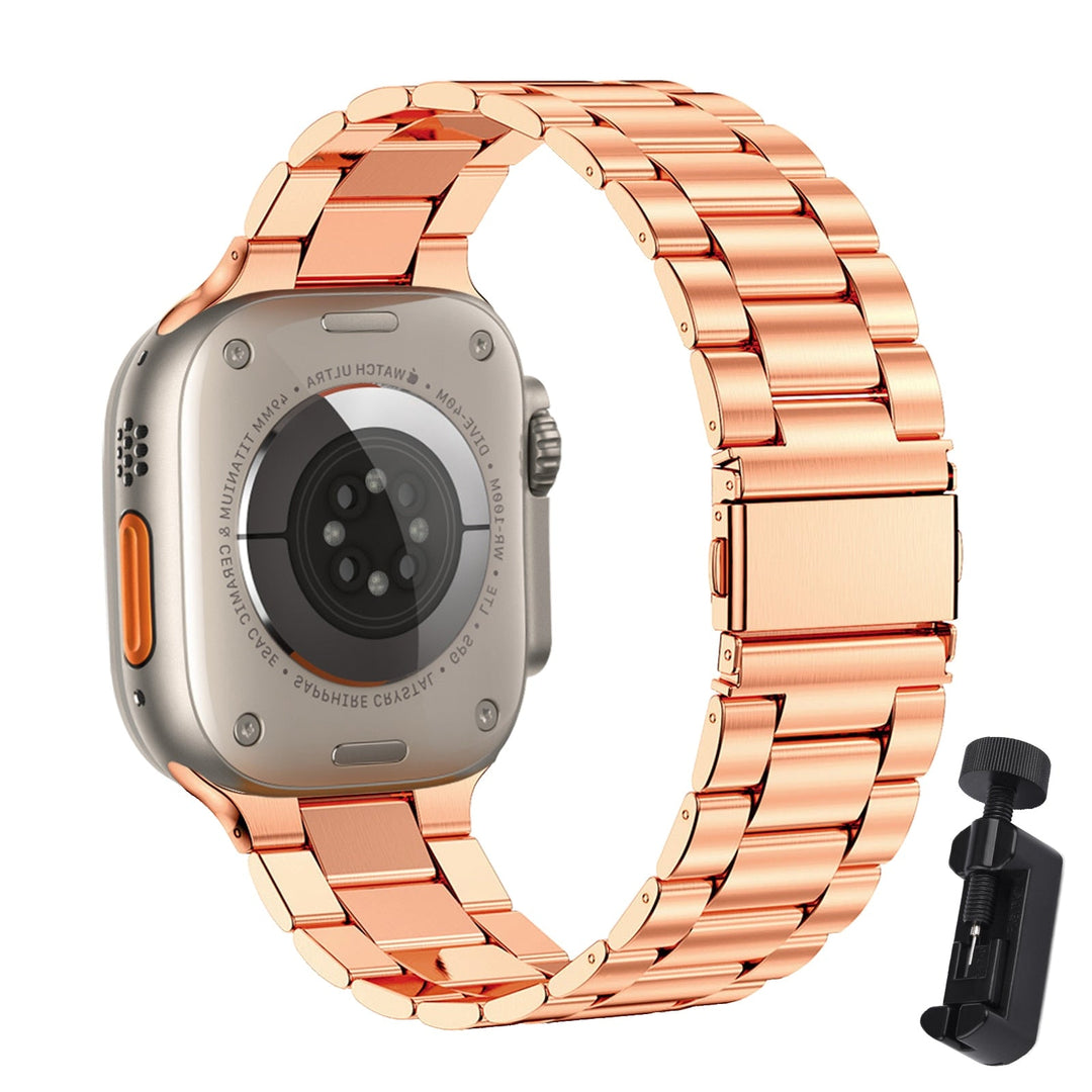 Lisslune | Premium stainless steel bracelet for Apple Watch 5 6 7 8 SE Ultra