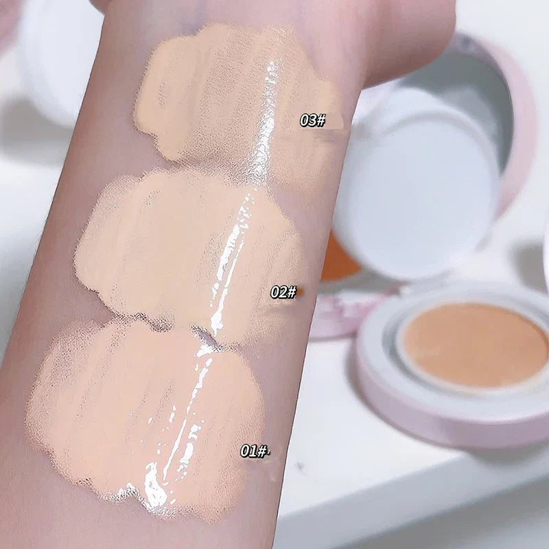 Rynx | Moisturizing Concealer Air Cushion CC Cream Naturally Waterproof Brightening Cushion Foundation High Coverage Makeup Base Cosmetics