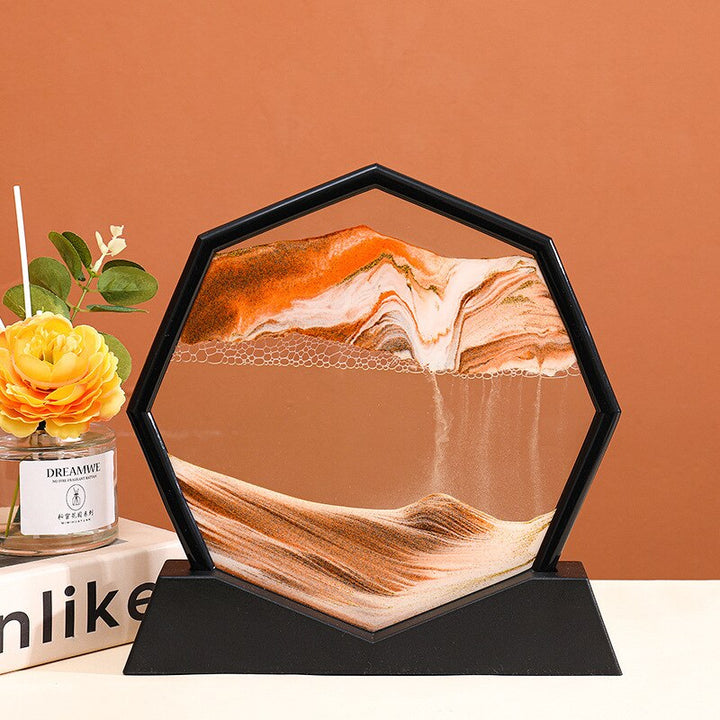 Lisslune | Deep Sea Flowing Hexagon Sand Decor