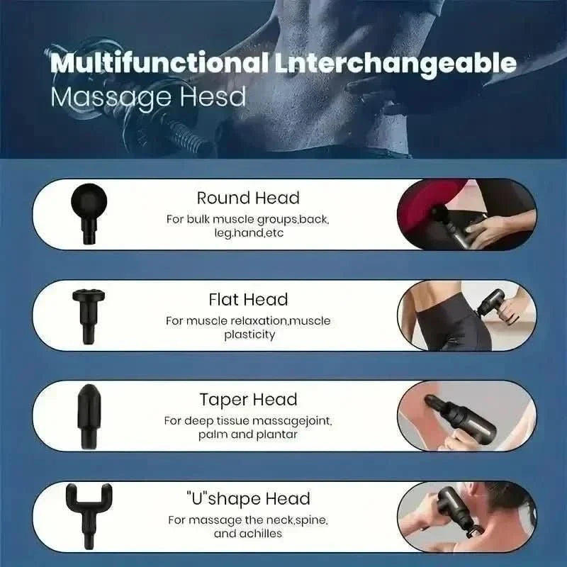 Lisslune | Massage gun for targeted muscle relaxation & regeneration