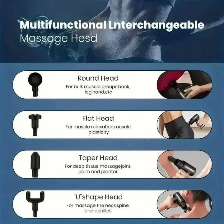 Lisslune | Massage gun for targeted muscle relaxation & regeneration